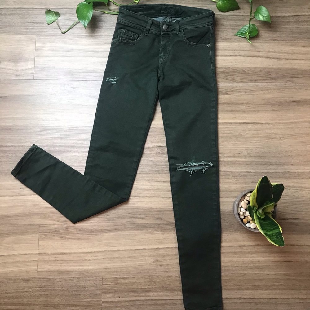 Beautiful Green Jeans